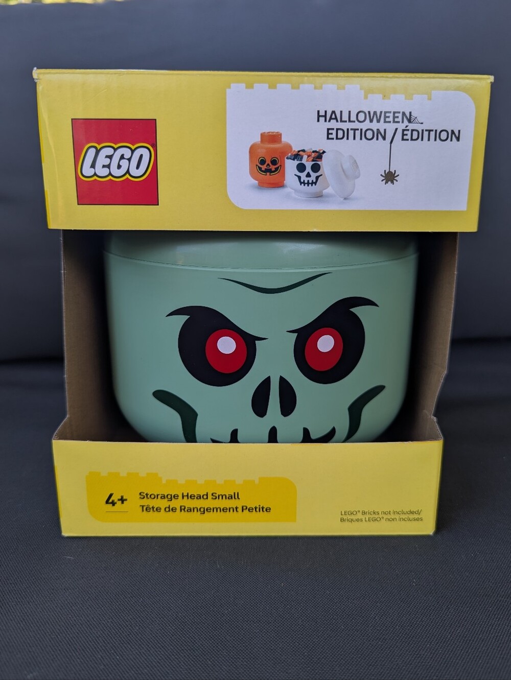 LEGO Green Zombie Small Storage Head